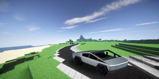 Tesla Cybertruck Addon for Minecraft screenshot 1