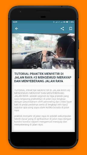 Video Belajar Mengemudi Mobil screenshot 3