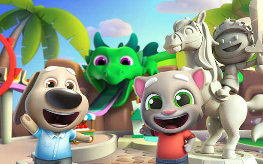 Talking Tom Fun Fair скриншот 12