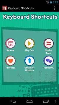 Keyboard Shortcuts Pro screenshot 1
