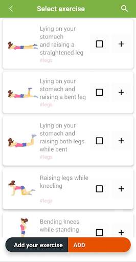 Perfect buttocks&legs workout screenshot 17