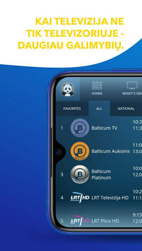Mobile TV - Balticum screenshot 1