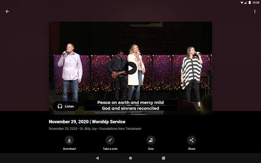 Valley View Baptist Mobile App screenshot 9
