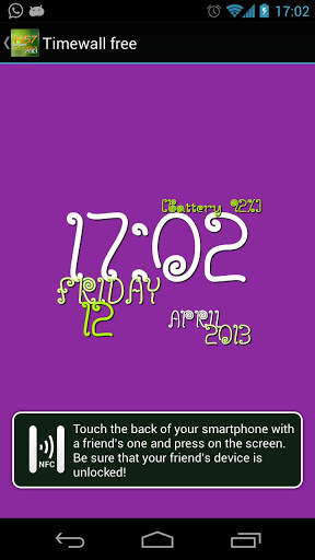 Timewall Clock Wallpaper free screenshot 5