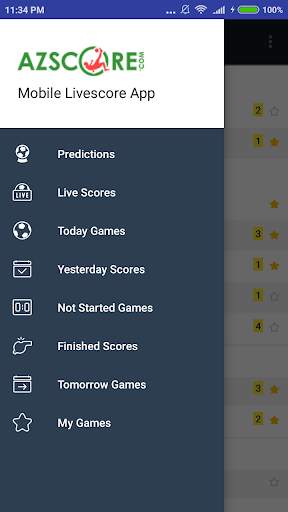 Azscore - Mobile Livescore App screenshot 1