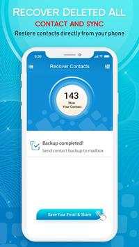 Recover Deleted Contacts - Backup, Export, Restore screenshot 3