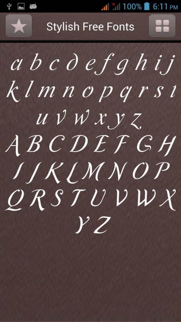 Stylish Free Fonts screenshot 5