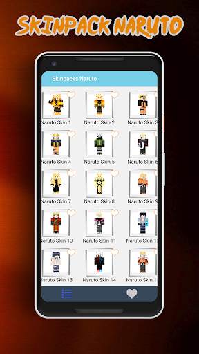 SkinPacks Naruto for Minecraft - New Skins Naruto screenshot 2