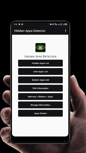 Hidden Apps Finder- Spy Apps D screenshot 1