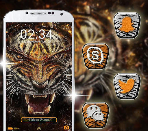 Tiger Launcher Theme screenshot 4