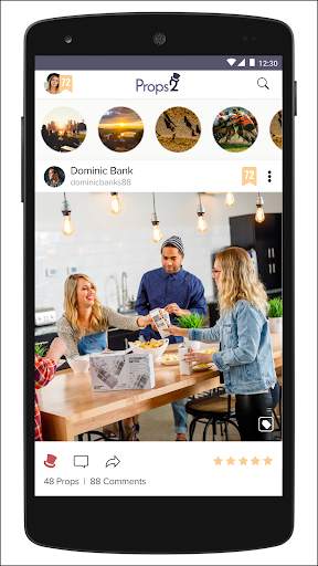 Props2 – The App that Gives Back screenshot 1