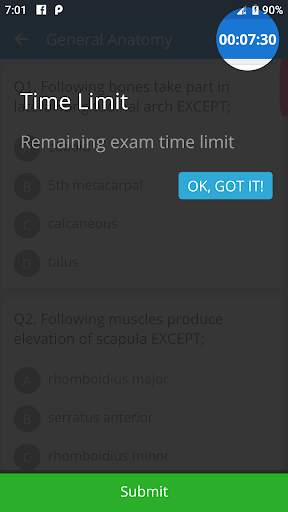 Anatomy and Physiology mcq Questions Free Offline screenshot 5