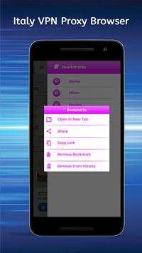Italy VPN Proxy Browser screenshot 4