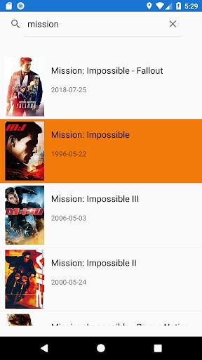 Movie Search 2.0 screenshot 1