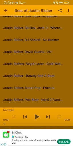 Best Songs Of Justin Bieber screenshot 5