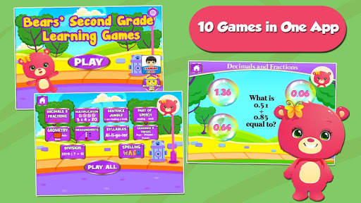 Baby Bear Grade 3 Games screenshot 1