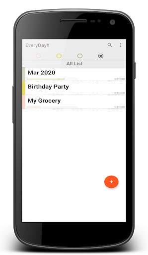 EveryDay List Manager screenshot 4