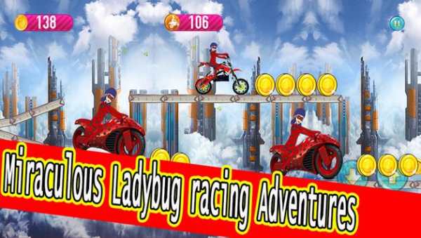 Miraculous Ladybug🐞 adventures racing games screenshot 1