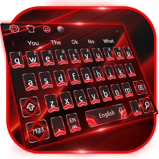 Business Black Red Keyboard Theme icon