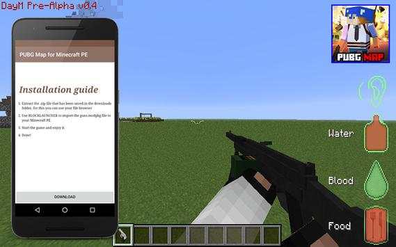 Map of PUBG for Minecraft PE screenshot 2