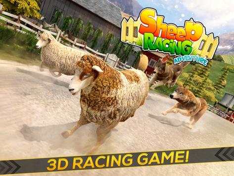 Sheep Racing Adventure Game 3D screenshot 5