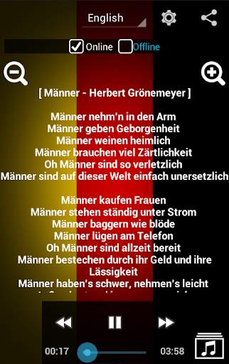 Learn German with Music screenshot 2