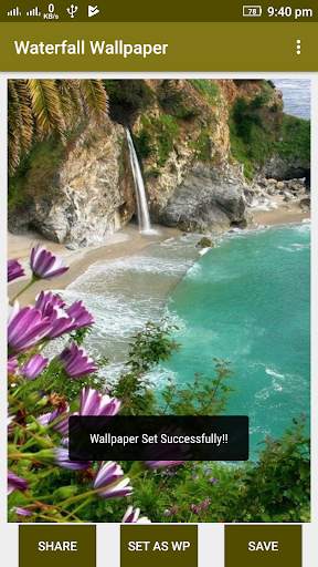 Waterfall Wallpaper screenshot 6