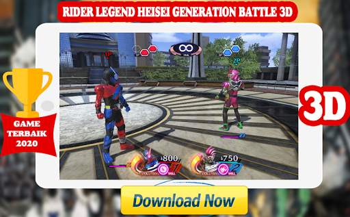 Rider Legend Ex Aid Vs Build Generation Battle 3D screenshot 2