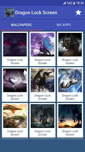 Dragon Wallpaper :Lock Screen Background Dragon 🐉 screenshot 4