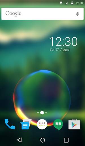 Splashing Bubble Keyboard स्क्रीनशॉट 6
