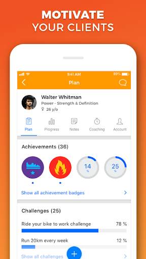 Virtuagym Coach screenshot 3