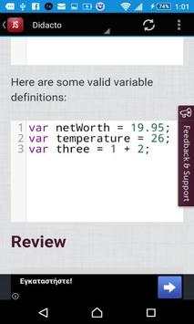 JavaScript Tutorials screenshot 4