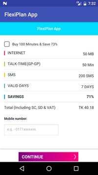 FlexiPlan App screenshot 2