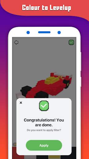 DIY Classic Pixal puzzles: Offline Block Coloring screenshot 4