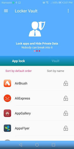 AppLocker Vault - Hide Photos,Videos,Apps, Calls screenshot 1