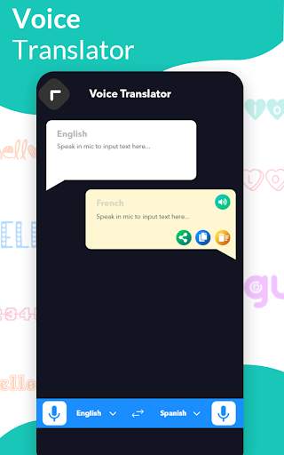 Chat Tools with Voice Translator-Tools for chat screenshot 2