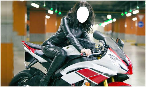 Women Bike Photo Montage New screenshot 4