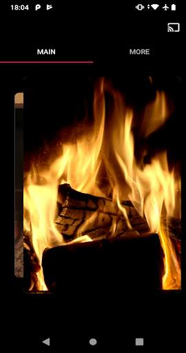 Fireplace for Chromecast TV 3 تصوير الشاشة