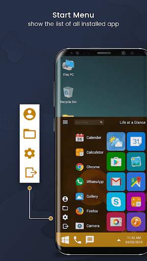Computer Launcher Win 10 Gold скриншот 2