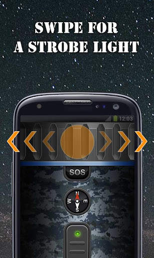 Military Flashlight screenshot 2