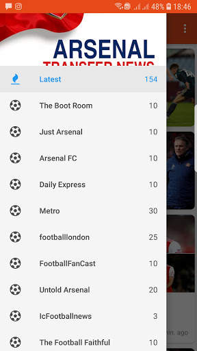 Arsenal Transfer News & Breaking News Now screenshot 1