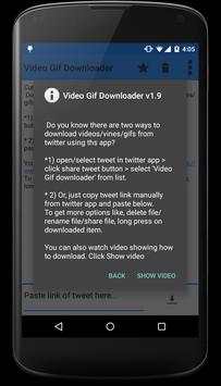 Video Gif Download for Twitter screenshot 3