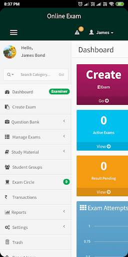 Online Exams скриншот 1