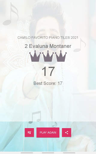 Camilo Favorito Piano Tiles 2021 screenshot 10