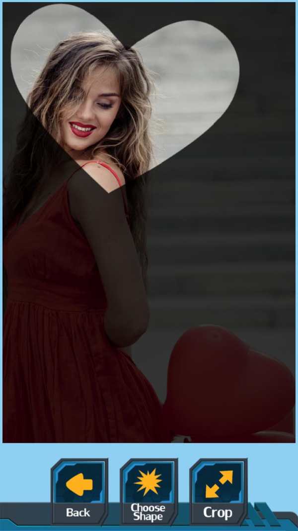 Hearts Crop Photo 3 تصوير الشاشة