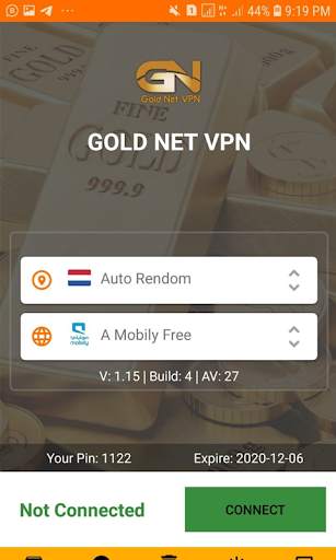 GOLDEN NET VPN screenshot 2