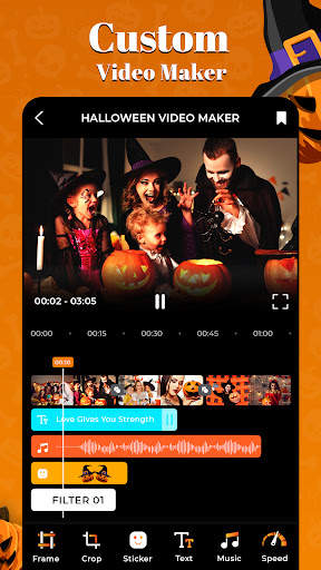 Halloween Video Editor & Maker screenshot 3