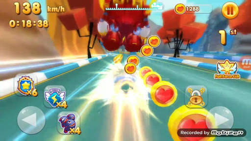 Mini Toon Car Racing screenshot 4