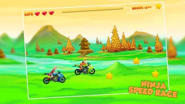 Ninja Konoha Speed Racing screenshot 1