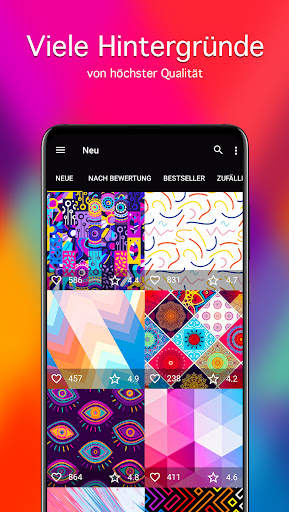 Hintergrundbilder mit Mustern screenshot 2